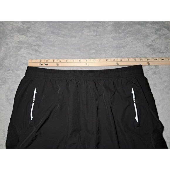 NORTHYARD Athletic Training Workout Shorts Black Lightweight Quick Dry Mens XL - Picture 5 of 10